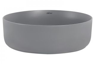 Раковина ABBER Bequem AC2108MG 36см серый матовый